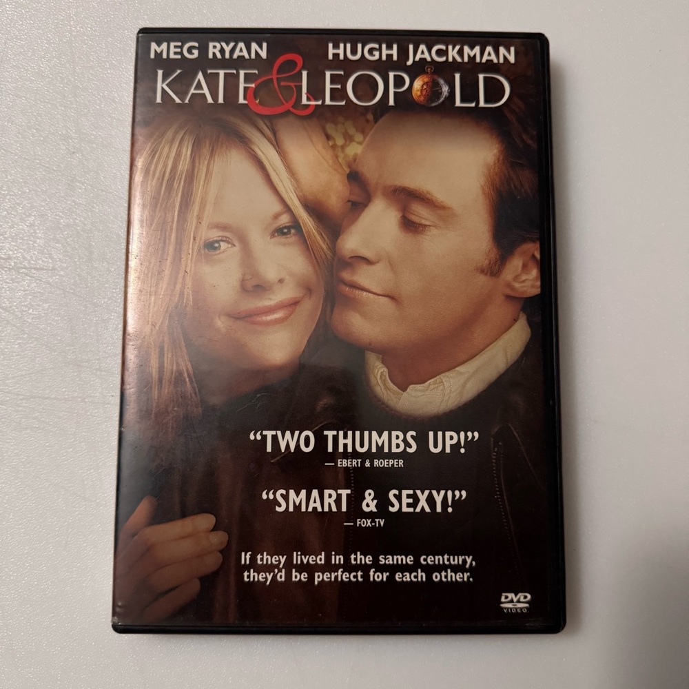 Kate & Leopold (DVD, 2001) Disc Tested Working